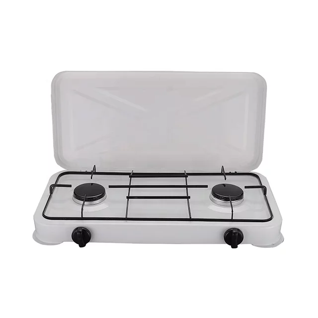 Cocina Cocinilla A Gas Encimera 2 Platos Con Tapa DELUX - Electro