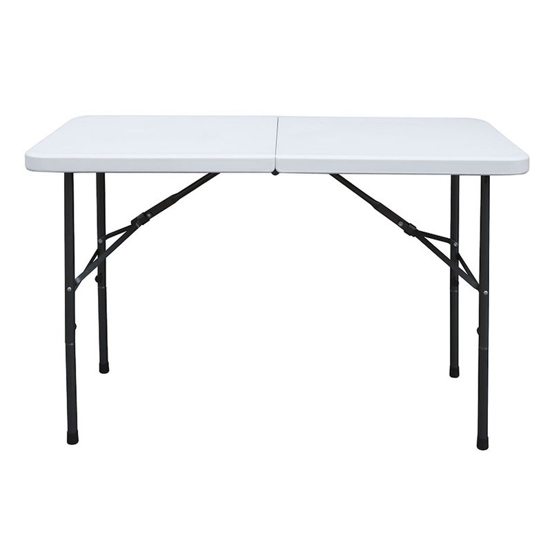 Mesa Plegable Tipo Maleta 120 cm Blanca