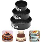 Molde Torta Desmontable Set 3 Pieza N°24/26/28 Cms
