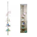 Organizador Esquinero Ducha Multiuso 4 Pisos Ajustable D